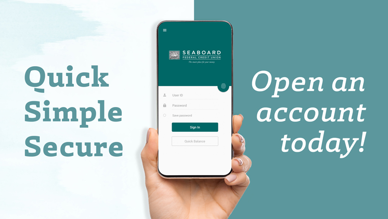 Open An Account - Click here to learn more!